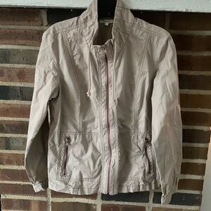 Women’s Maurice’s Lightweight Jacket, Size M, Beige